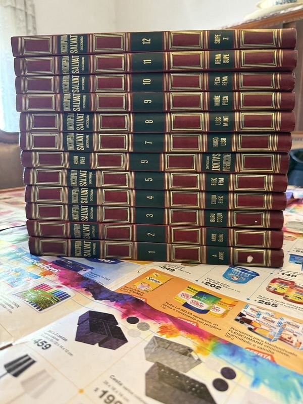Enciclopedia Salvat Diccionario Completa - 12 Tomos Edición de Lujo