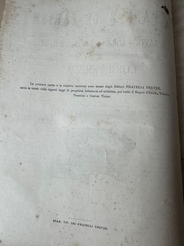 Libro antiguo de Luigi Figuier - Editor Fratelli Trevi - imagen 3