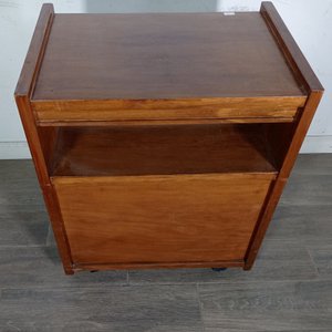 Mueble Auxiliar de Madera con Estante y Puertas - imagen 6