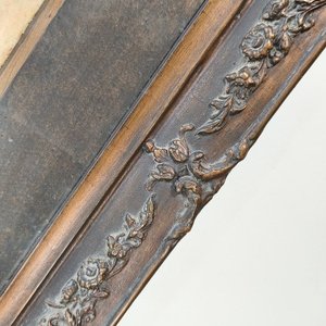 Obra de Arte: Técnica Mixta Lápiz y Acuarela con Marco Ornamentado - imagen 11