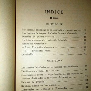 Circulo Militar-Biblioteca del Oficial: La Conducción Blindada (Estudios Históricos), Tomos I y II - imagen 6