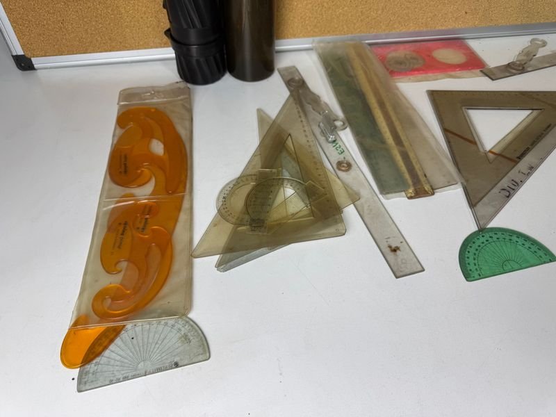 Lámparas de escritorio vintage y accesorios para dibujos - imagen 2