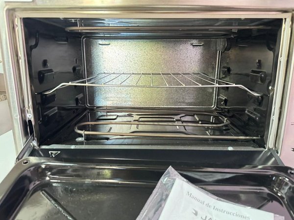 Horno eléctrico James con dos hornallas y asaderas - imagen 1