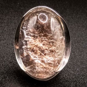 Lote siguiente: Anillo de Plata 950 con Lodolita - Diseño Ovalado