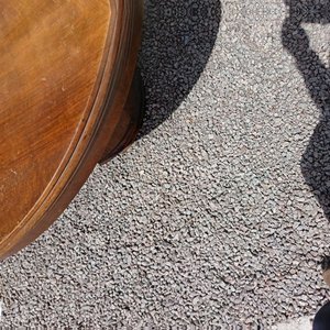 Mesa Oval Grande de Madera con Base - imagen 3