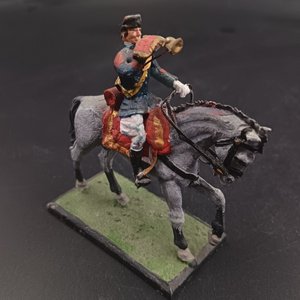 Soldado de Caballería de EE.UU. con Trompeta, Figura Coleccionable - imagen 2