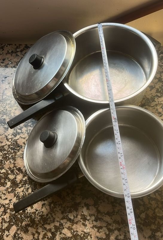 Dos ollas de acero inoxidable de alta calidad - imagen 4