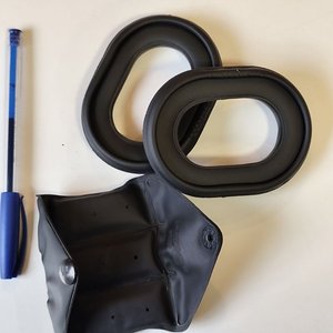 Par de Cojines para Headset de Piloto y Almohadilla para Vincha - imagen 2