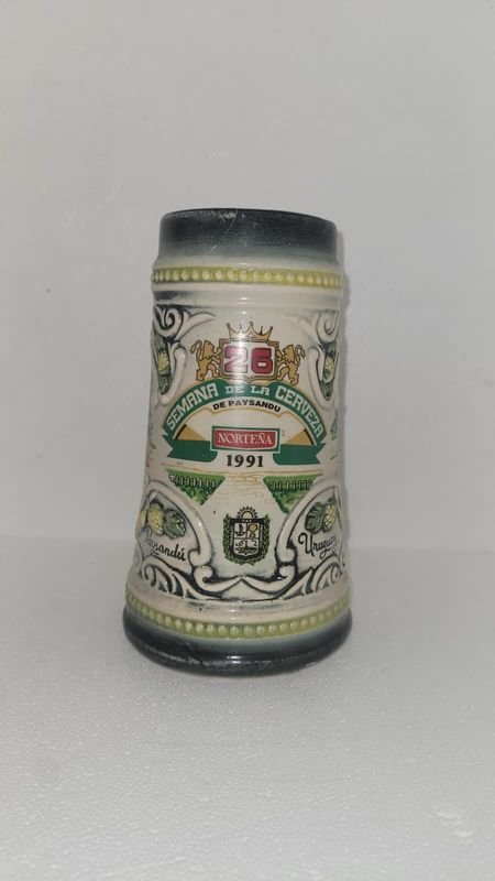 Jarra de cerveza cerámica decorativa - imagen 3