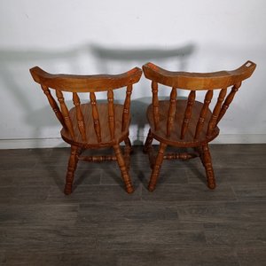 Par de Sillas Estilo Windsor de Madera - imagen 4