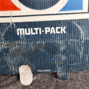 Dos Publicidades Antiguas Pepsi Multi-Pack de Cartón - imagen 2