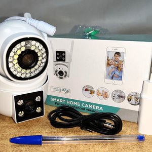 Cámara de Seguridad Doble Exterior Wi-Fi con Audio y Visión Nocturna - imagen 4