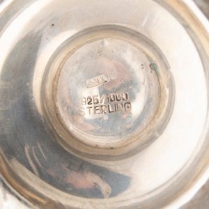 Azucarero de Plata Mexicana 925 - imagen 3