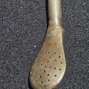 Bombilla Curva de Plata y Oro para Mate - imagen 4