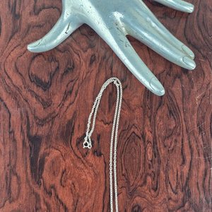Cadena de Plata 925 con Dije Clave de Sol y Circones - imagen 2