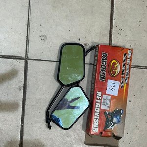 Par de Espejos Retrovisores para Moto Marca Dagostin - imagen 2