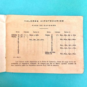 Libreta de Caja de Ahorros Antigua Banco Hipotecario del Uruguay - imagen 4