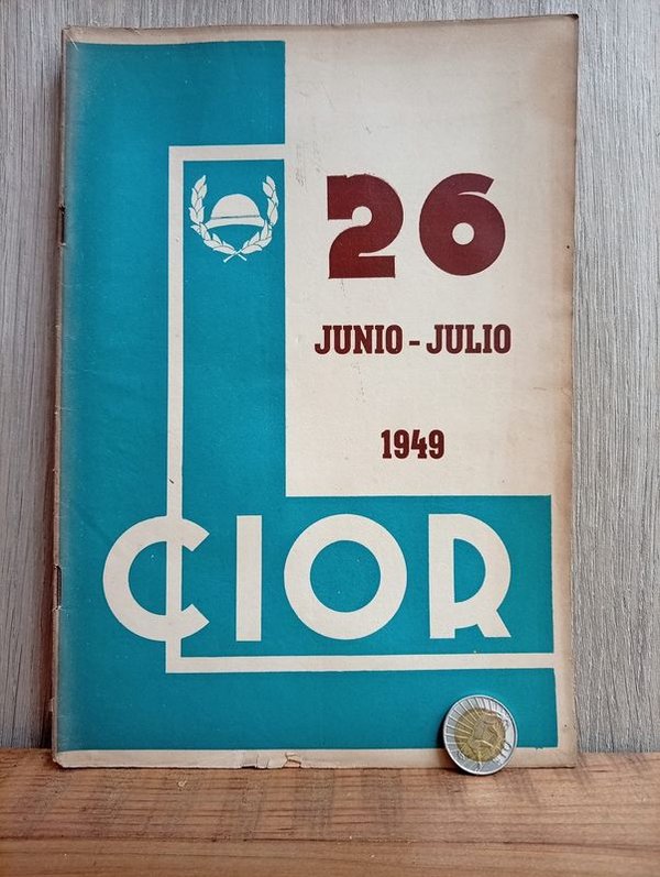 Revista "CIOR" - Centro de Instrucción de Oficiales de Reserva - Uruguay 1949 - imagen 1