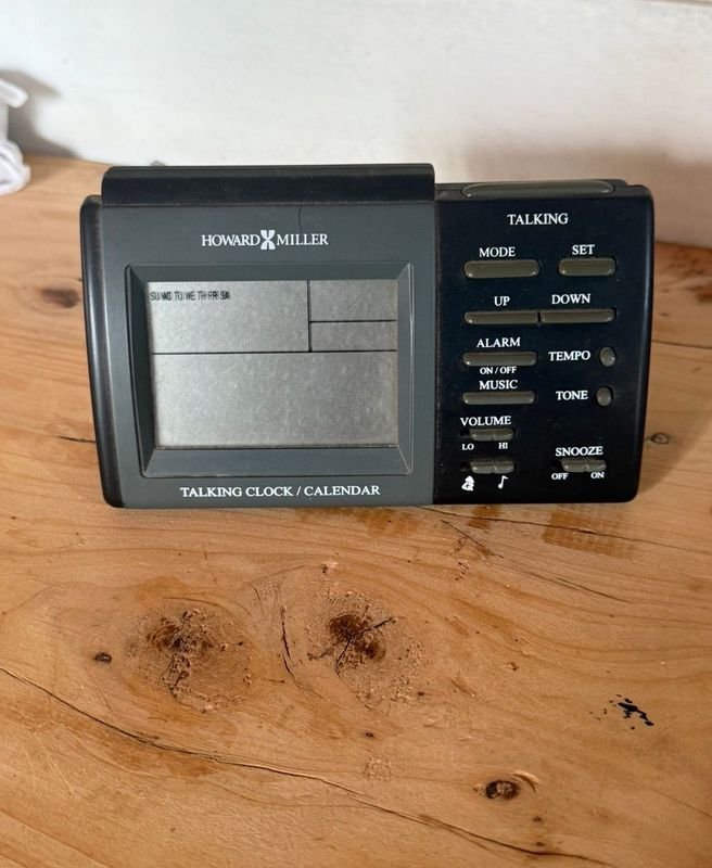 Lote siguiente: Reloj despertador americano de alta calidad