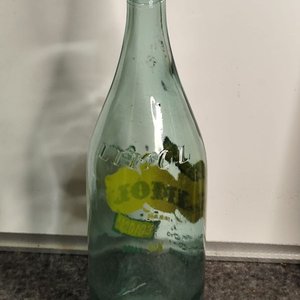 Botella Antigua Gaseosa Limol "Colosal" - imagen 2
