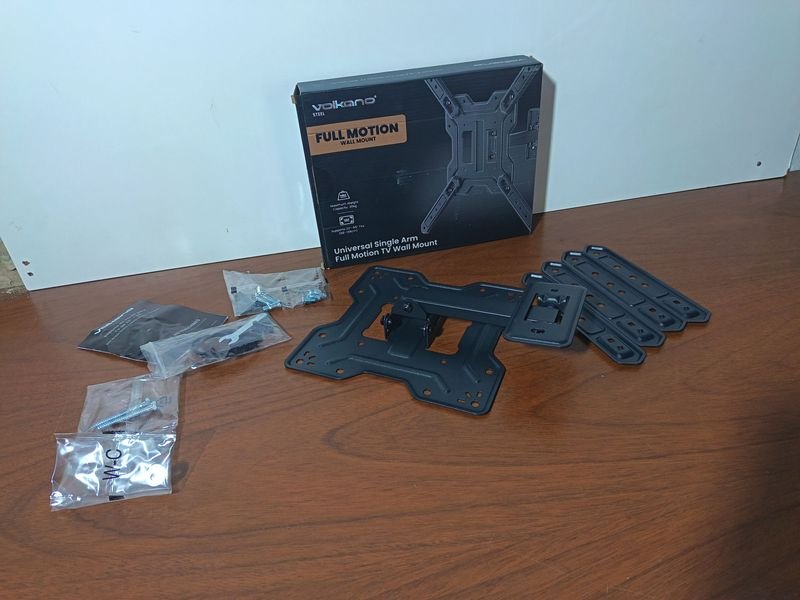 Soporte de Pared para TV Volkano Full Motion Nuevo