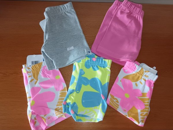 Lote de calzas estampadas y lisas para bebé - imagen 3
