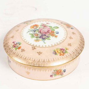 Lote anterior: Bombonera Limoges Porcelana Artística Decorada con Flores