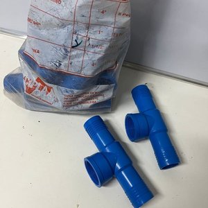 50 Conectores de Plastiducto Azul 3/4 Pulgada - imagen 3
