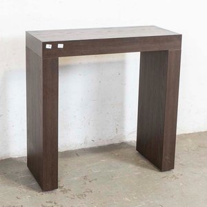 Lote siguiente: Mesa de Arrimo Alta en MDF Melamínico - 85x35x87 cm