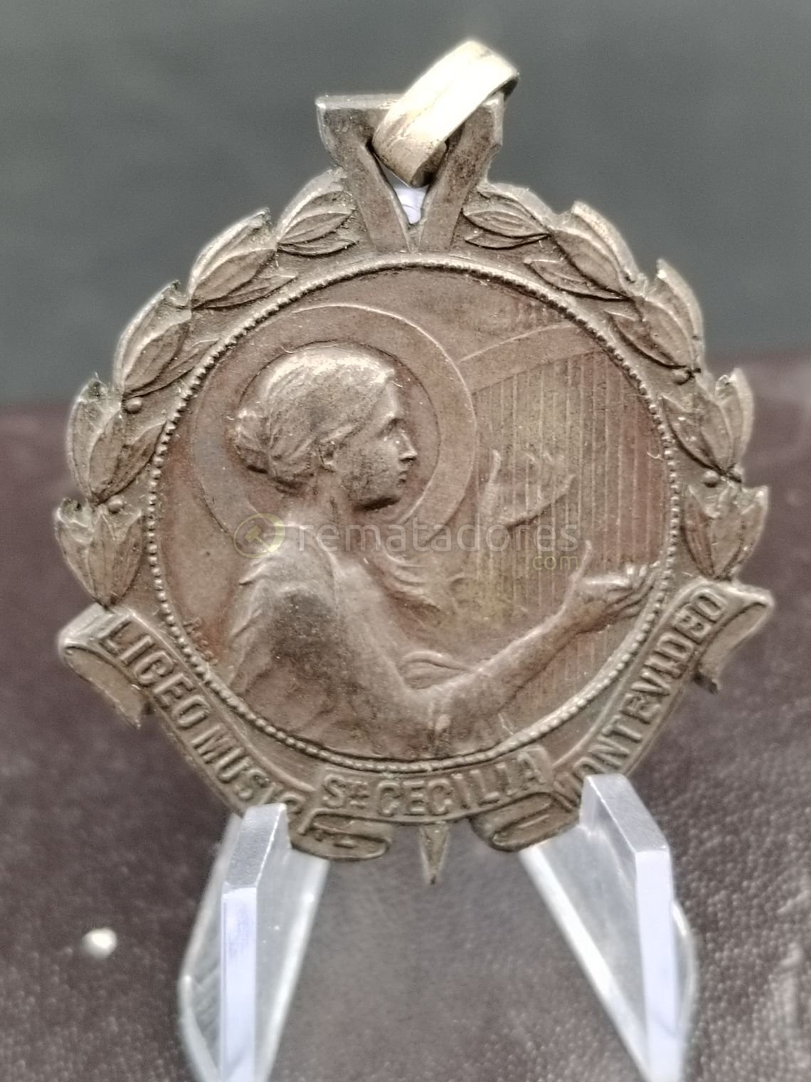 Medalla "Primer Premio" Solfeo "Santa Cecilia" Montevideo Abril 2-1914
