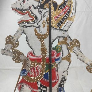 Marioneta Wayang Kulit Indonesia Tradicional - imagen 5