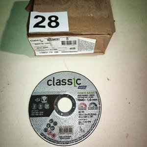 25 Discos de Corte Classic 4.5" para Amoladora - imagen 1