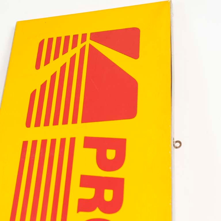 Cartel de publicidad Kodak en lona metálica - imagen 2