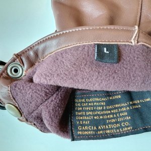 Réplica Guantes Eléctricos Calefaccionados García Aviation Co. Talle L 2GM - imagen 3