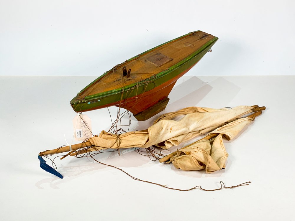Maqueta de velero en madera con detalles - imagen 3