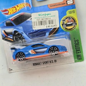 Hot Wheels Renault Sport RS01 Azul - imagen 2