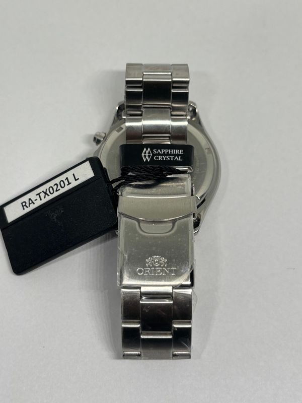 Reloj Orient Mako Solar - Cronógrafo Solar con Cristal de Zafiro - imagen 6
