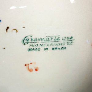 Jarra Cerveza Porcelana "Sport Club Internacional" Brasil 18cm - imagen 3