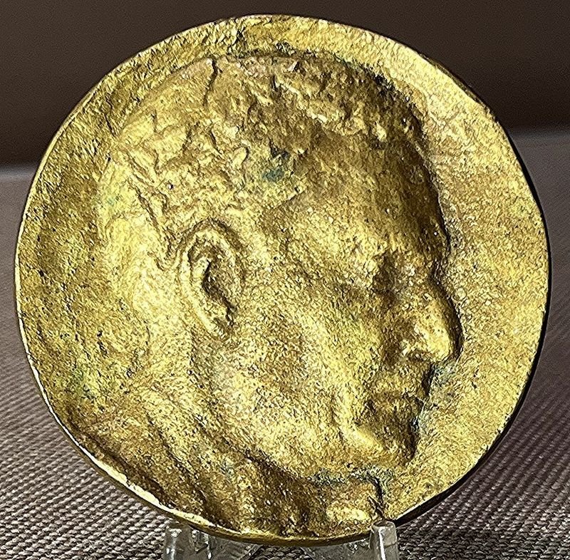 Medalla de Bronce "Centenario de Solís de Mataojo" Diseño Eduardo Fabini 1974
