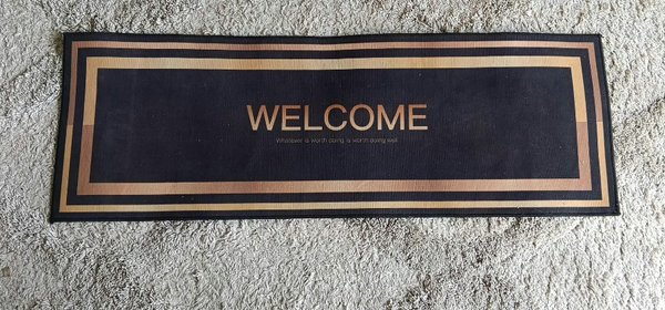 Alfombra de Entrada "Welcome" 1.17 x 0.40 mts - imagen 1