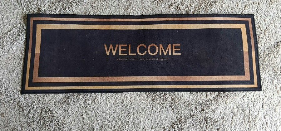 Alfombra de Entrada "Welcome" 1.17 x 0.40 mts