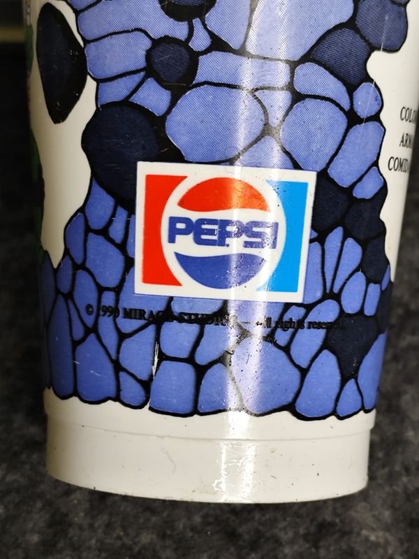 Vaso Coleccionable Tortugas Ninja Donatello Pepsi Años 90 - imagen 1