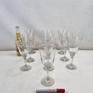 Lote anterior: Juego de 10 Copas de Vino Clásicas de Vidrio Transparente