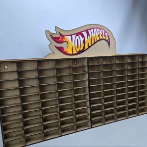 Repisa Exhibidora para 100 Autos Hot Wheels - imagen 1
