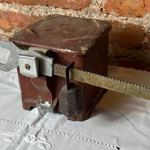 Balanza Antigua de Cocina Metálica con Pesas - imagen 8
