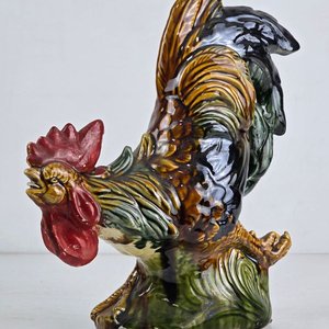 Figura de Gallo en Cerámica Decorativa - imagen 2