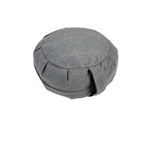 Almohadón Redondo de Yoga Zafú Gris Nuevo - imagen 1