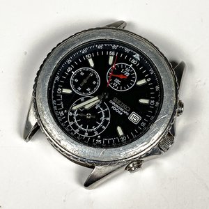 Reloj Seiko Caballero Cronógrafo 100m Sin Malla - imagen 2