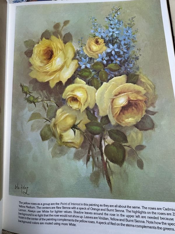 Colección de libros y pinturas relacionadas a las flores - imagen 6