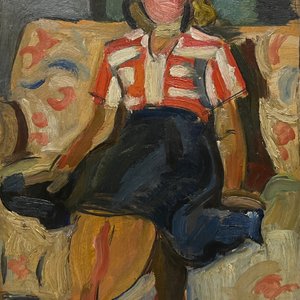 Lote anterior: Oleo "Dama Sentada" de Miguel Angel Pareja - 34 x 25 cm